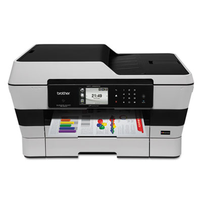 Brother&reg; MFC-J6925DW Business Smart&trade; Pro Wireless Multifunction Printer with INKvestment Cartridges
