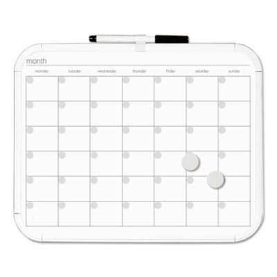 MasterVision&reg; Magnetic Dry Erase Calendar