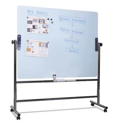 MasterVision&reg; Glass Revolving Easel