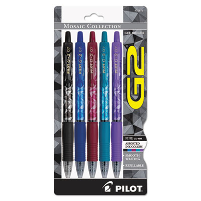 Pilot&reg; G2 Mosaic Collection Gel Ink Pen