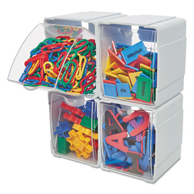 deflecto&reg; Next Gen Interlocking Tilt Bin