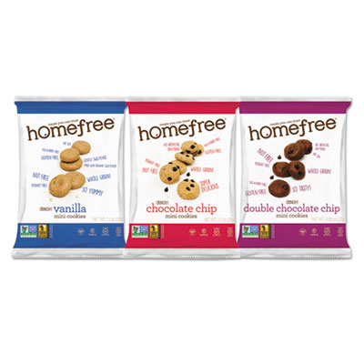 Homefree&reg; Gluten Free Mini Cookies Variety Pack