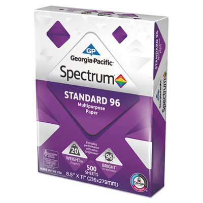 Georgia Pacific&reg; Spectrum&reg; Standard 96 Inkjet/Laser Paper