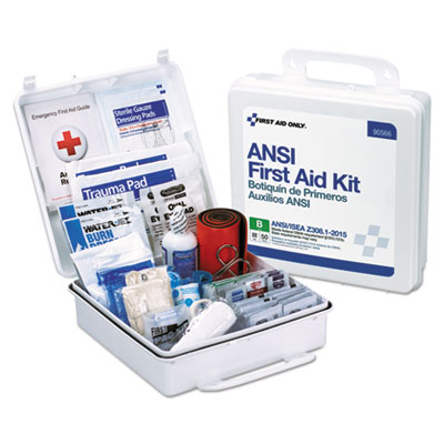 First Aid Only&trade; ANSI 2015 Compliant First Aid Kit