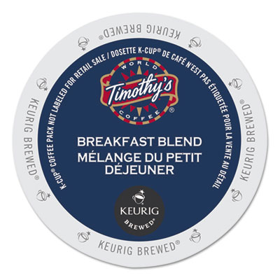 Timothy's World Coffee Breakfast Blend Coffee K-Cups&reg;