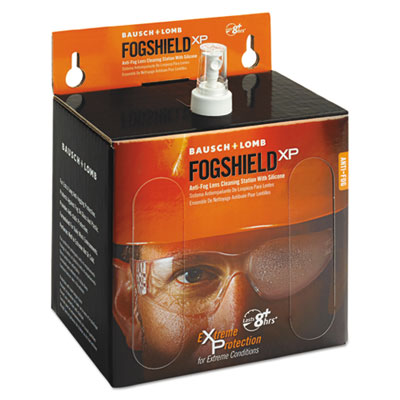 Bausch &amp; Lomb Sight Savers&reg; FogShield Extreme Protection Disposable Safety Lens Cleaning Station