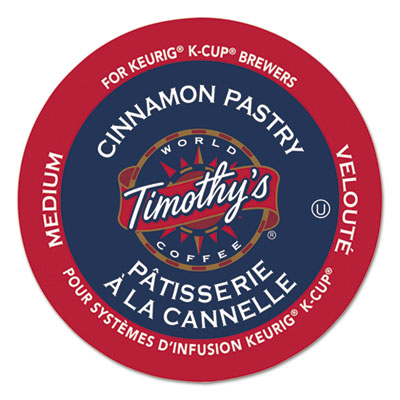 Timothy's World Coffee Cinnamon Pastry Coffee K-Cups&reg;