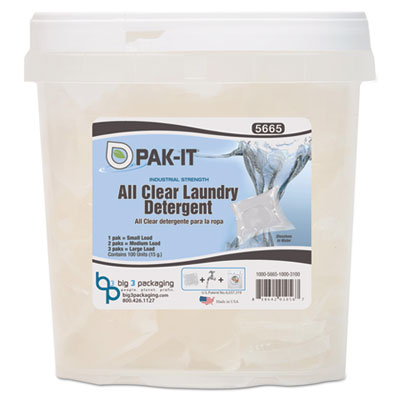 PAK-IT® All Clear Laundry Detergent PAK-IT® All Clear Laundry Detergent