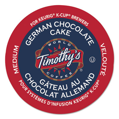 Timothy's World Coffee German Chocolate Cake Coffee K-Cups&reg;