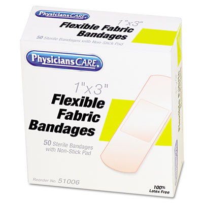 PhysiciansCare&reg; by First Aid Only&reg; First Aid Refill Components&#151;Bandages, Pads and Wraps