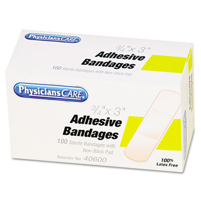 PhysiciansCare&reg; by First Aid Only&reg; First Aid Refill ComponentsBandages, Pads and Wraps