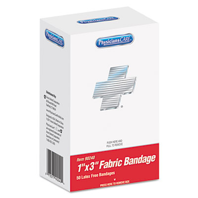 PhysiciansCare&reg; by First Aid Only&reg; Xpress First Aid Refill Fabric Bandages