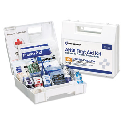 First Aid Only ANSI 2015 Compliant First Aid Kit