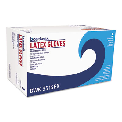 Boardwalk&reg; Powder-Free Latex Exam Gloves