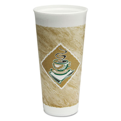 Dart&reg; Caf&eacute; G&reg; Foam Hot/Cold Cups