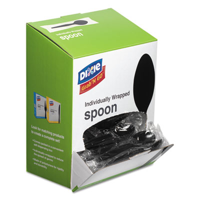 Dixie&reg; GrabN Go&reg; Wrapped Cutlery