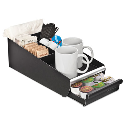 Mind Reader Vesta Condiment Organizer with Single-Serve Pod Drawer