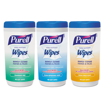 PURELL&reg; 40-Count Canister Hand Sanitizing Wipes