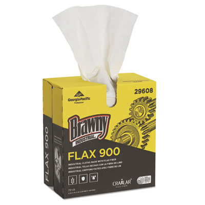 Brawny Industrial&reg; FLAX Cleaning Cloths