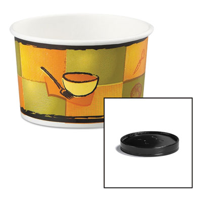 Huhtamaki Soup Containers with Vented Lids