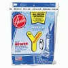 Hoover® Disposable Allergen Filtration Bags For Commercial Bag-Style WindTunnel™ Upright Vacuum Hoover® Disposable Allergen Filtration Bags For Commercial Bag-Style WindTunnel™ Upright Vacuum