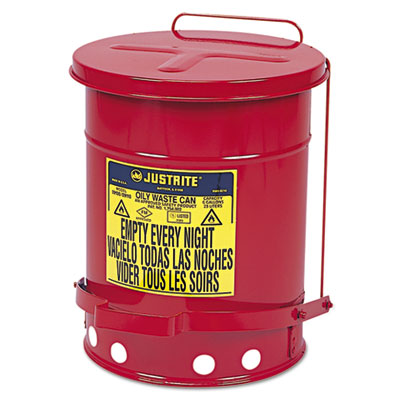 JUSTRITE&reg; Oily-Waste Can