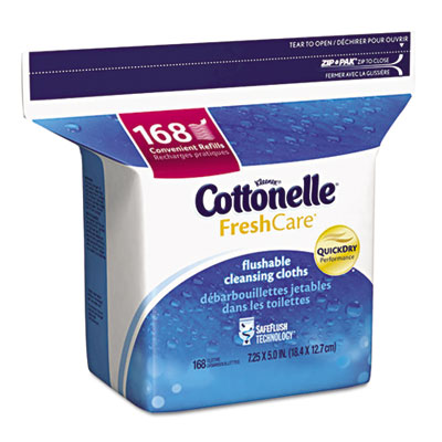 Cottonelle&reg; Fresh Care Flushable Cleansing Cloths