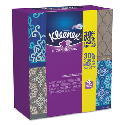 Kleenex&reg; Ultra Soft Facial Tissue