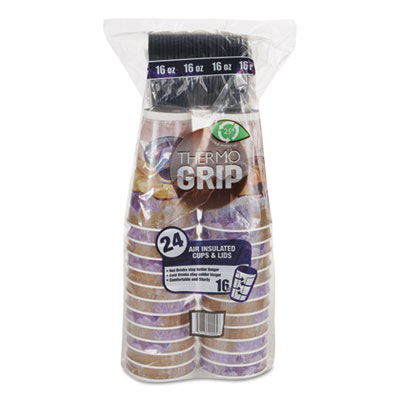 LBP Thermo Grip Cups with Lids