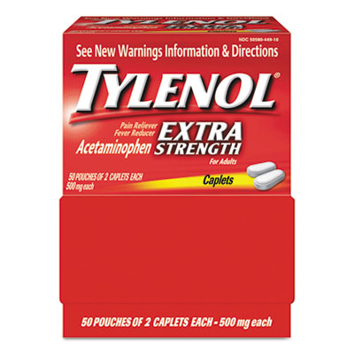 Tylenol&reg; Extra Strength CapletsTwo Pack