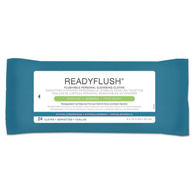 Medline ReadyFlush&reg; Biodegradable Flushable Wipes