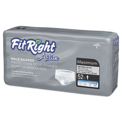 Medline FitRight&reg; Active Male Guards