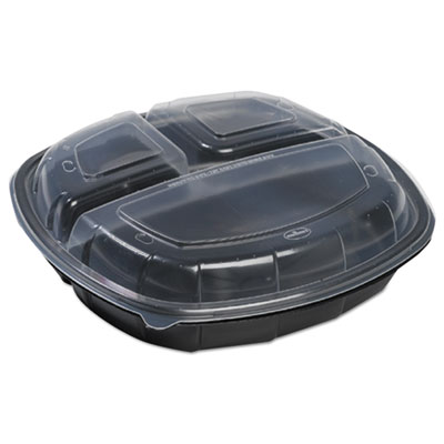 Mullinix Breakaway Hinged Polypropylene Food Containers