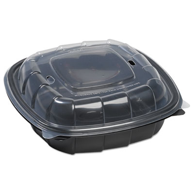 Mullinix Breakaway Hinged Polypropylene Food Containers