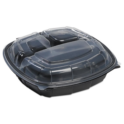 Mullinix Breakaway Hinged Polypropylene Food Containers