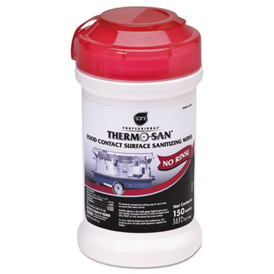 Sani Professional&reg; Thermo-San&reg; Food Contact Surface Sanitizing Wipes
