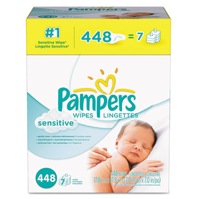 Pampers&reg; Sensitive Baby Wipes