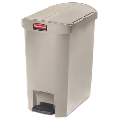Rubbermaid&reg; Commercial Slim Jim&reg; Resin Step-On Container