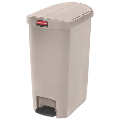 Rubbermaid&reg; Commercial Slim Jim&reg; Resin Step-On Container