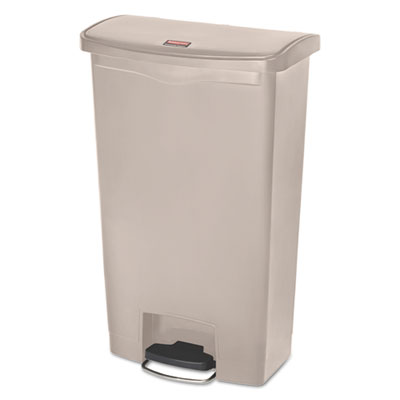Rubbermaid&reg; Commercial Slim Jim&reg; Resin Step-On Container