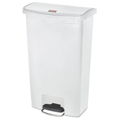 Rubbermaid&reg; Commercial Slim Jim&reg; Resin Step-On Container