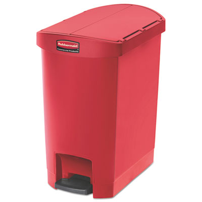 Rubbermaid&reg; Commercial Slim Jim&reg; Resin Step-On Container