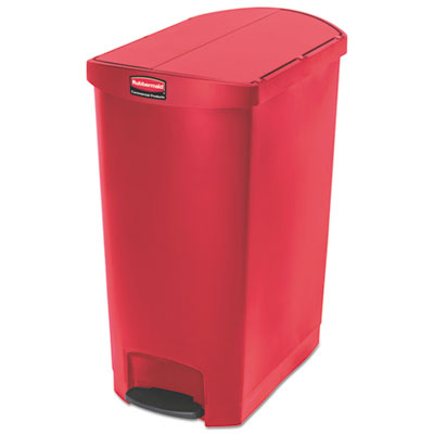 Rubbermaid&reg; Commercial Slim Jim&reg; Resin Step-On Container