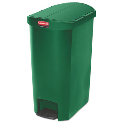 Rubbermaid&reg; Commercial Slim Jim&reg; Resin Step-On Container