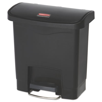 Rubbermaid&reg; Commercial Slim Jim&reg; Resin Step-On Container