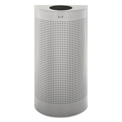 Rubbermaid&reg; Commercial Half-Round Open Top Container
