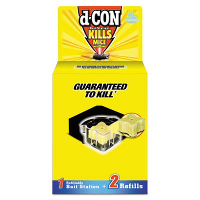 d-CON&reg; Refillable Bait Station & Refills