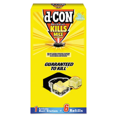 d-CON&reg; Refillable Bait Station & Refills