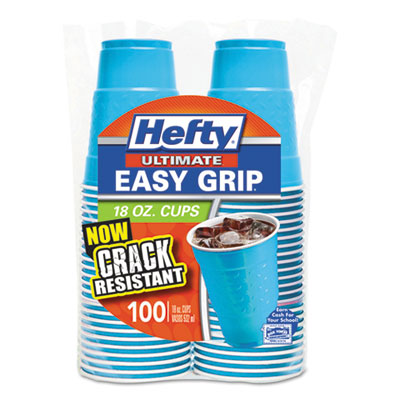 Hefty&reg; Easy Grip&reg; Disposable Plastic Party Cups