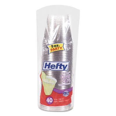 Hefty&reg; Crystal Clear Plastic Party Cups
